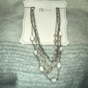JK by thirty-one morning glow necklace.